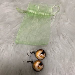 Gustav Klimt Mother and Child earrings